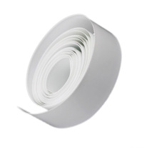 Tuyau de rétrécissement de la chaleur de PVC blanc de 35mm 2: 1 manchon de câble thermorétractable pour la batterie